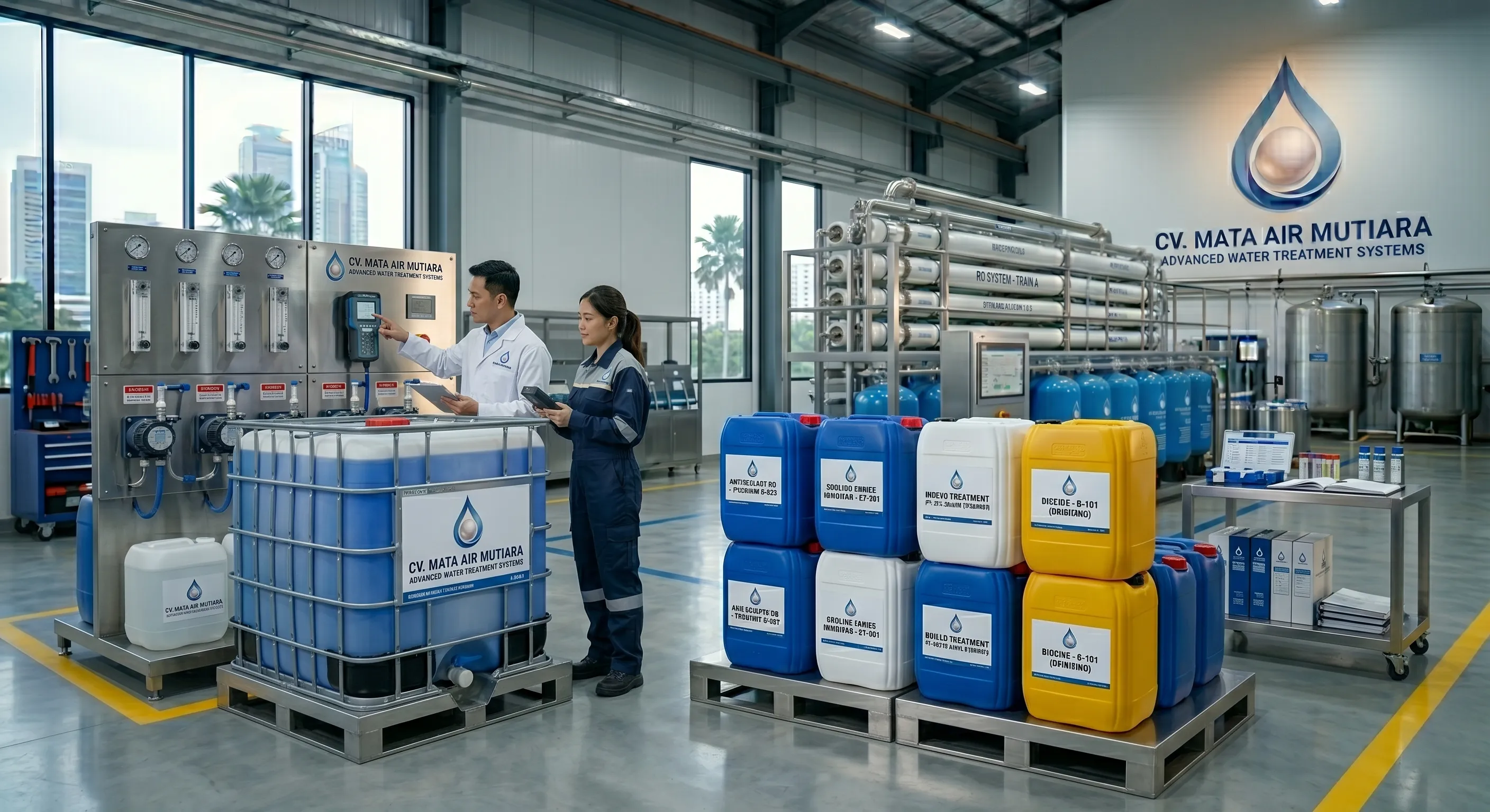 Anti Scale Agent | Antiscalant RO untuk Sistem Reverse Osmosis | CV. Mata Air Mutiara